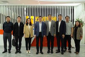 南沙区委常委、组织部部长张家炳率队莅临九游（中国）集团参观考察